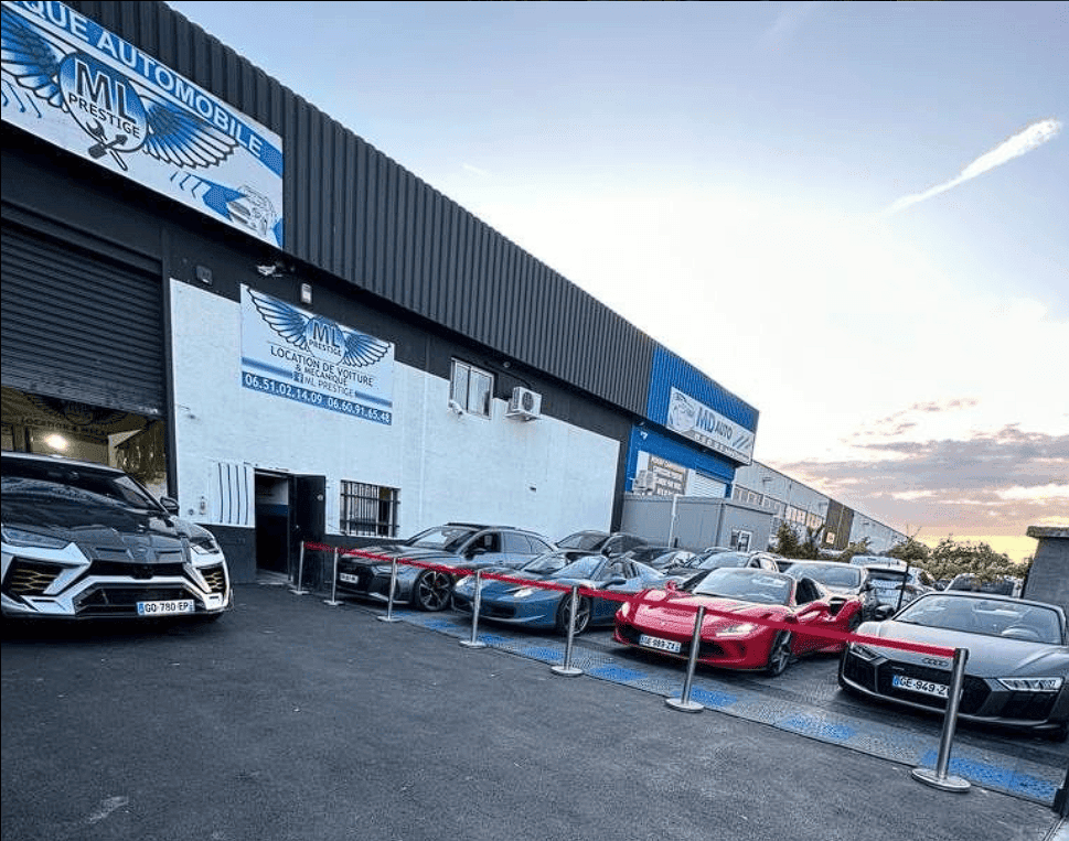 Showroom ML Prestige - Location de voitures de luxe